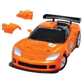 Puzzle 3D Cars - Corvette C6R - poziom 3/4 G3